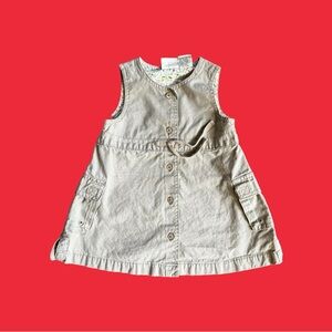 Falls Creek 18M cargo overall dress